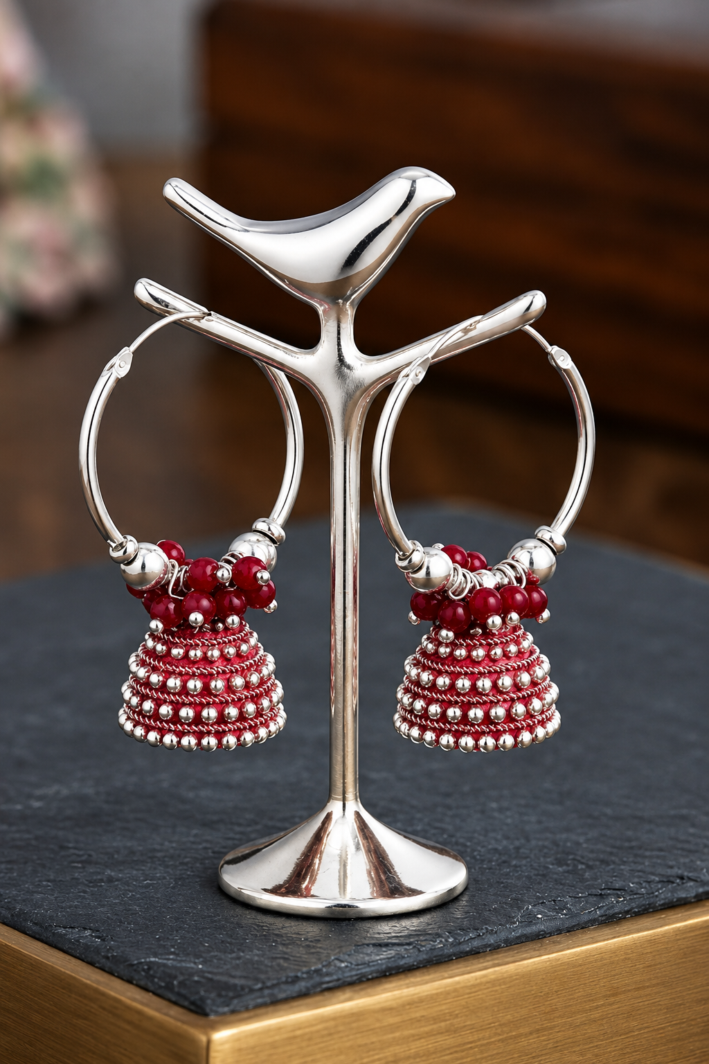 Royal Jhumki Earrings – Heritage Collection